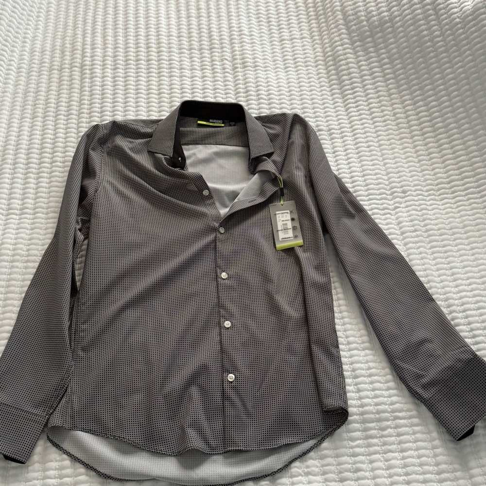 NWTMen's Murano Button-down Shirt Performance size M slim fit